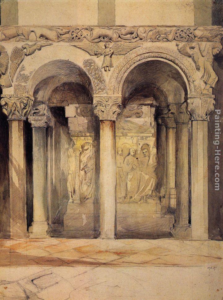 John Ruskin The Pulpit in the Church of S. Ambrogio